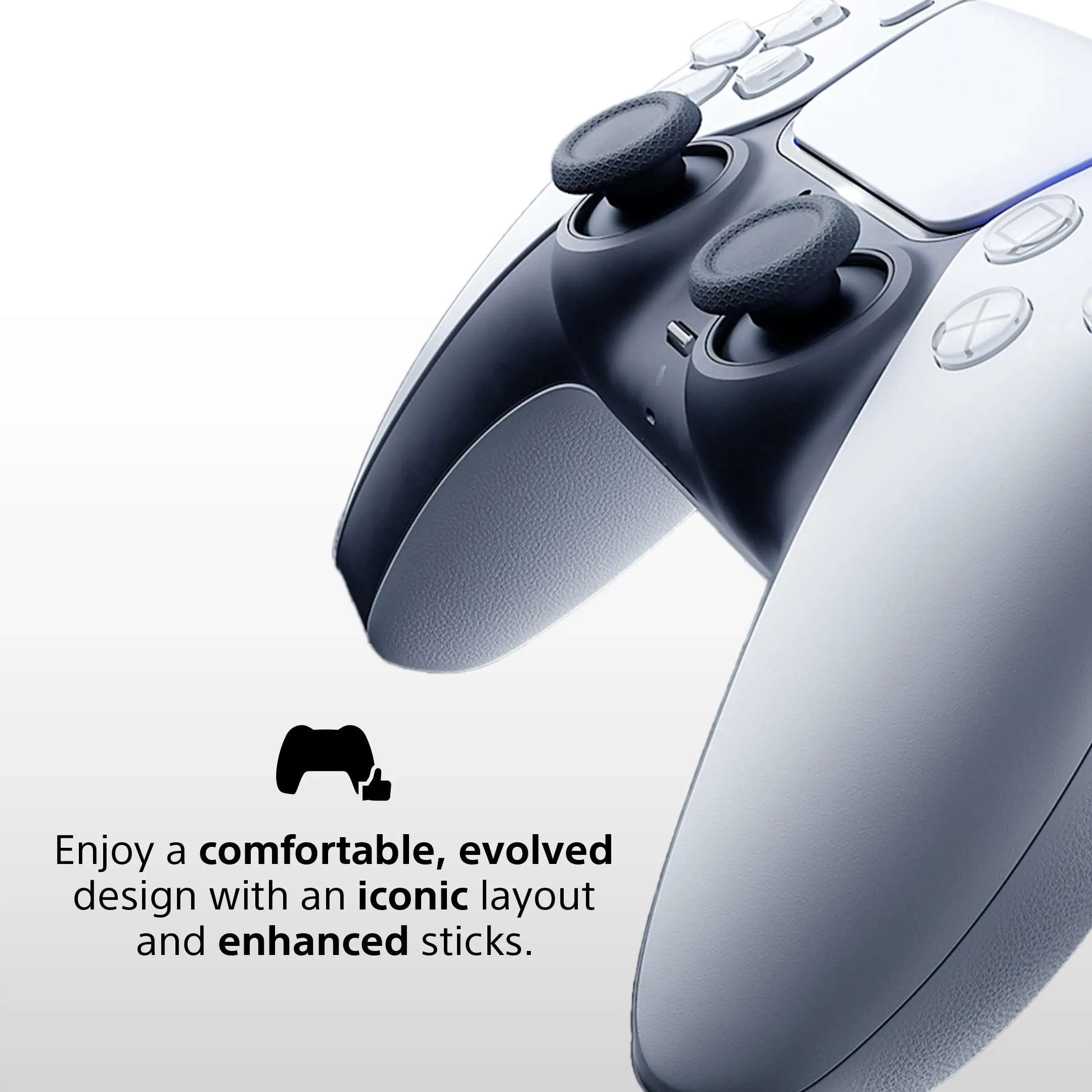 Sony DualSense v2 White - Wireless Controller PS5