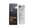 Ducky Kailh Y Jellyfish -mekaaniset n&auml;pp&auml;imist&ouml;kytkimet (5-pinninen, 50 g, Clicky), 110 kappaleen pakkaus
