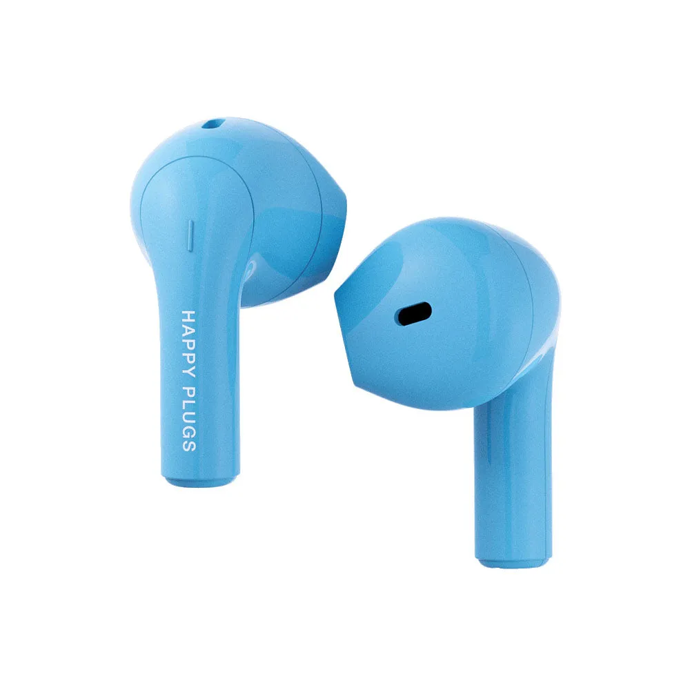 Happy Plugs JOY Wireless Earbuds, Blue