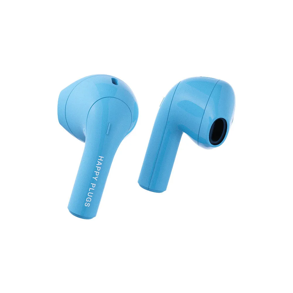 Happy Plugs JOY Wireless Earbuds, Blue