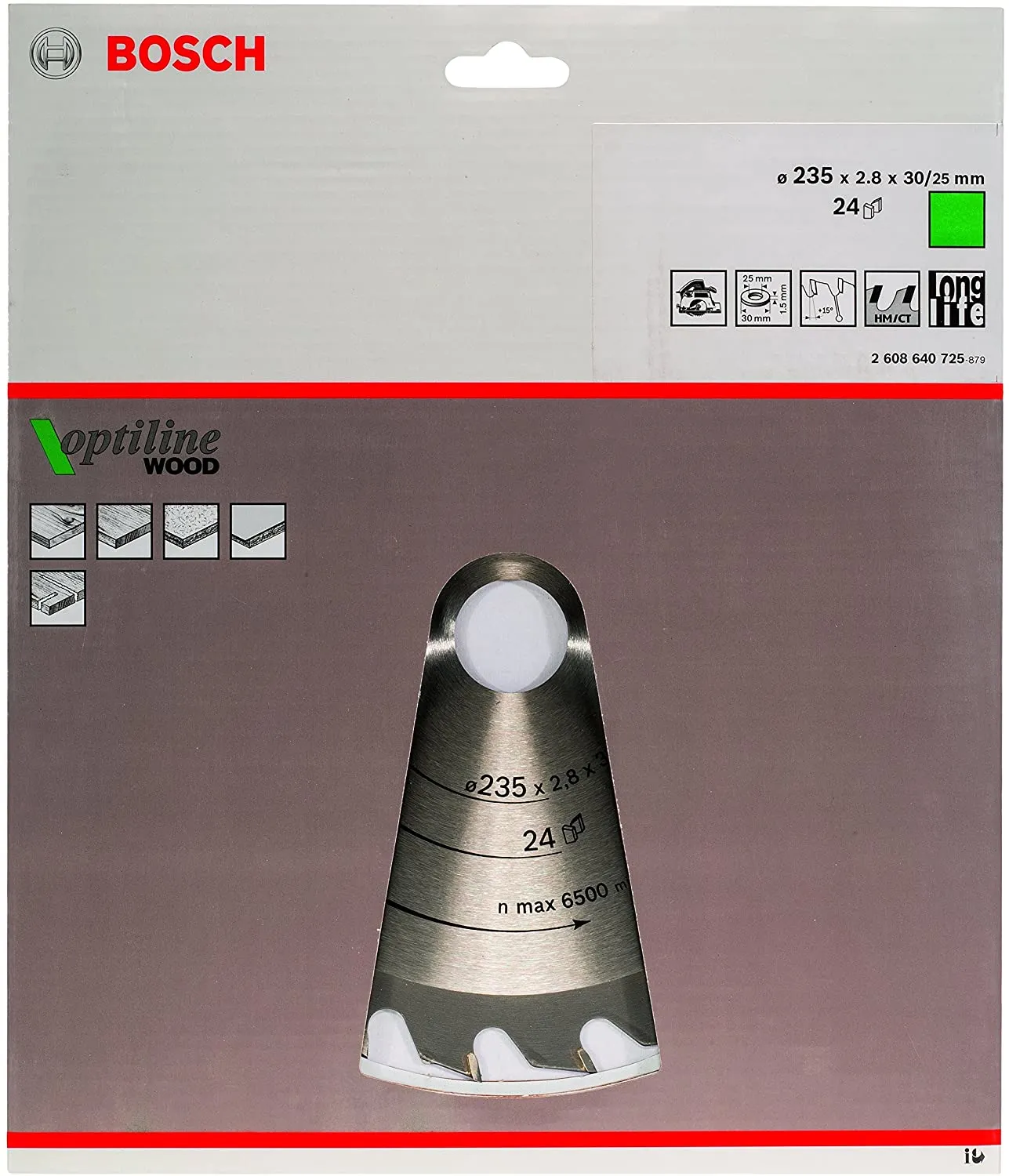 Bosch Circular Saw Blade Standard for W. 235mm