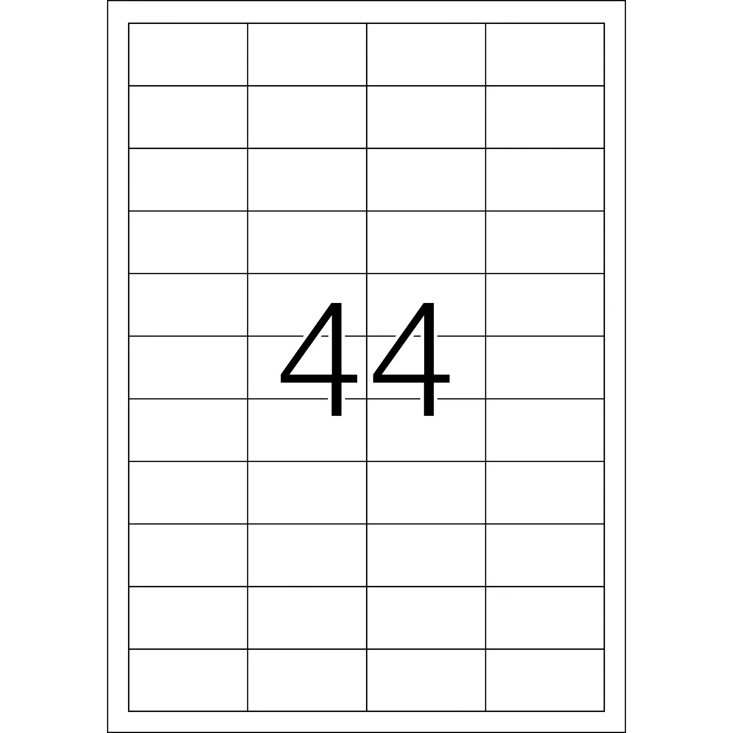 48,3x25,4 25 Sh DIN A4 1100pcs