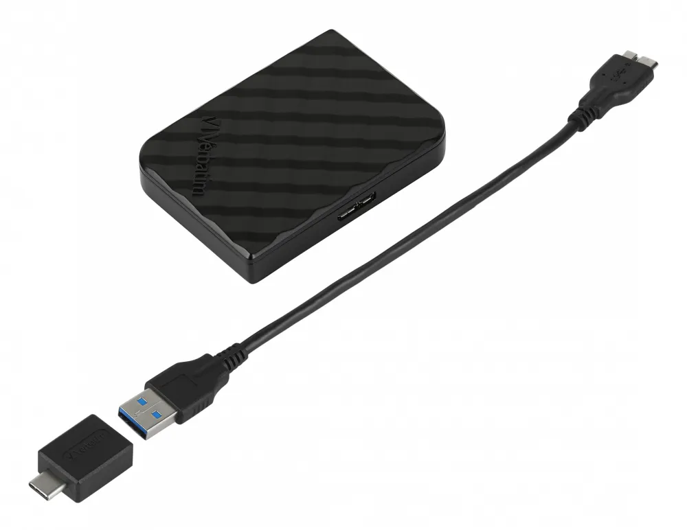 Verbatim Store n Go Mini - 512 GB - SSD - USB-C 3.2 Gen 1, black
