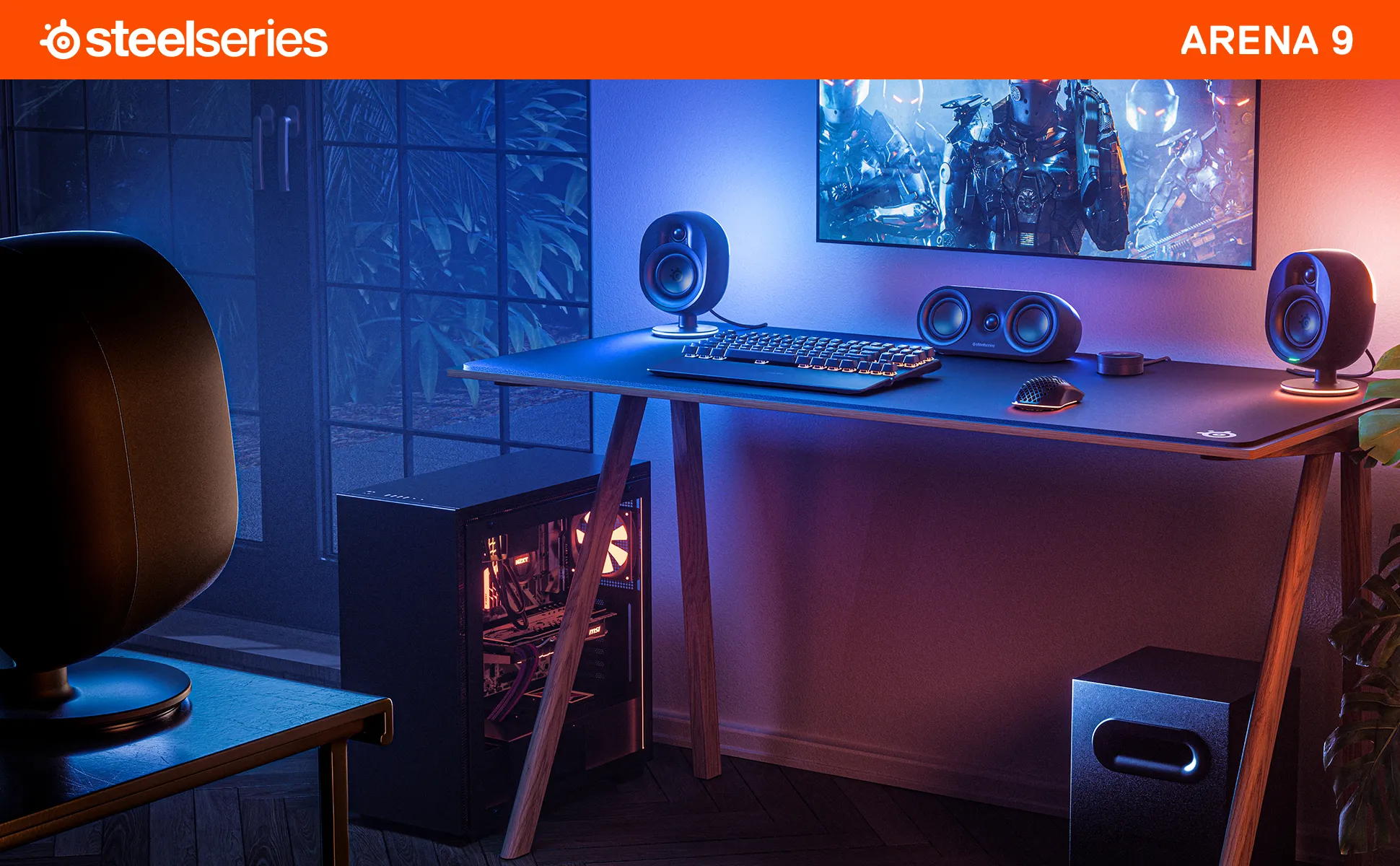 SteelSeries Arena 9 Desktop Speakers
