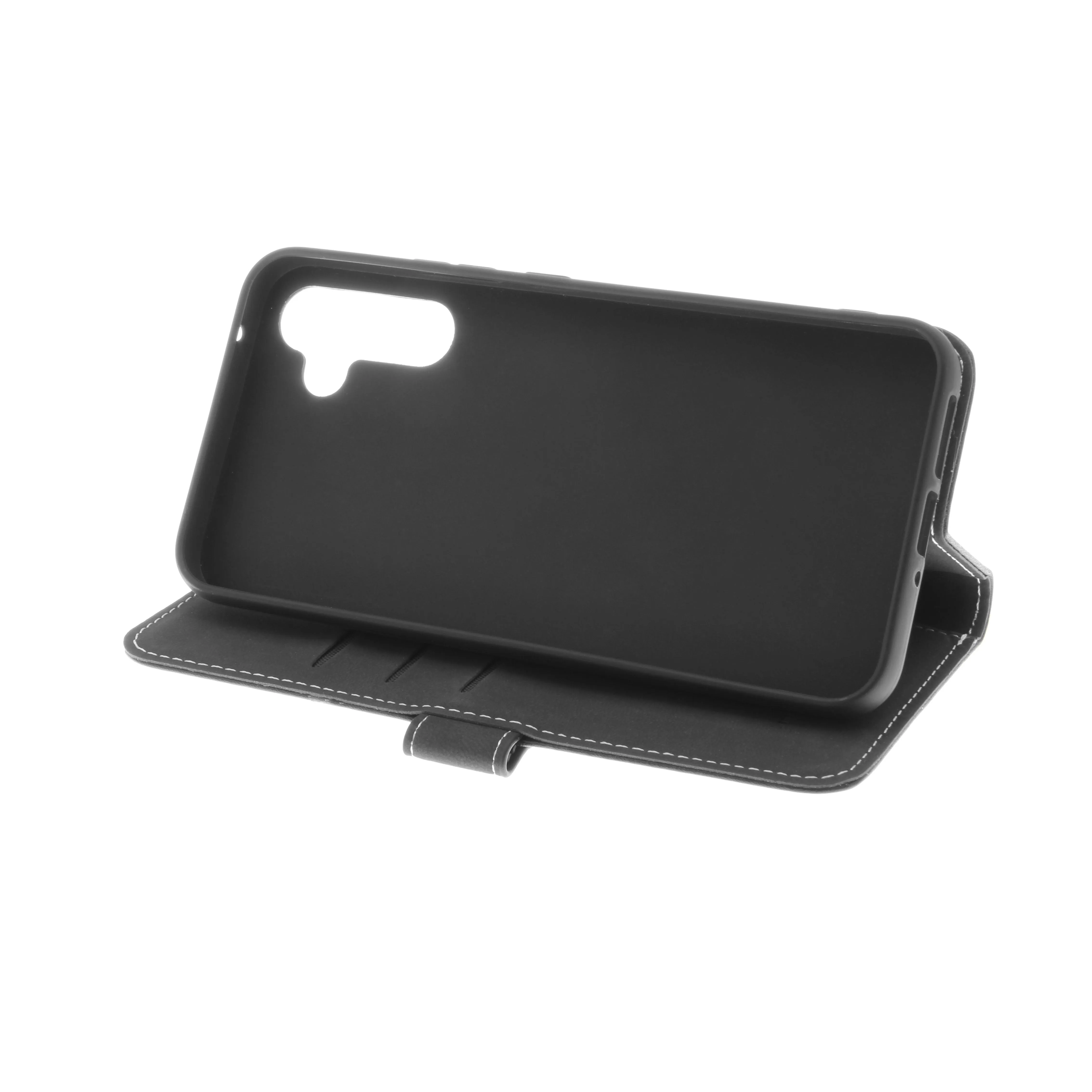 Insmat Flip Case, Galaxy A34 5G - Wallet Case, Black
