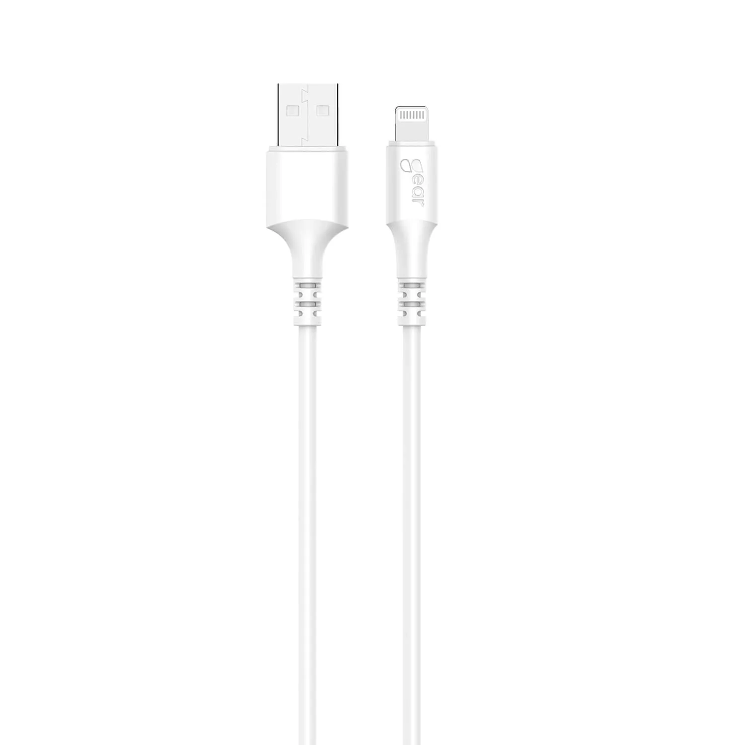 USB-A – Lightning -kaapeli, 1 m, valkoinen