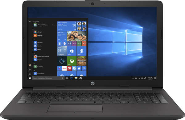 HP 15.6&quot; 250 G7, 8 Gt RAM, 256 Gt SSD, Win 10 Home -kannettava, Musta
