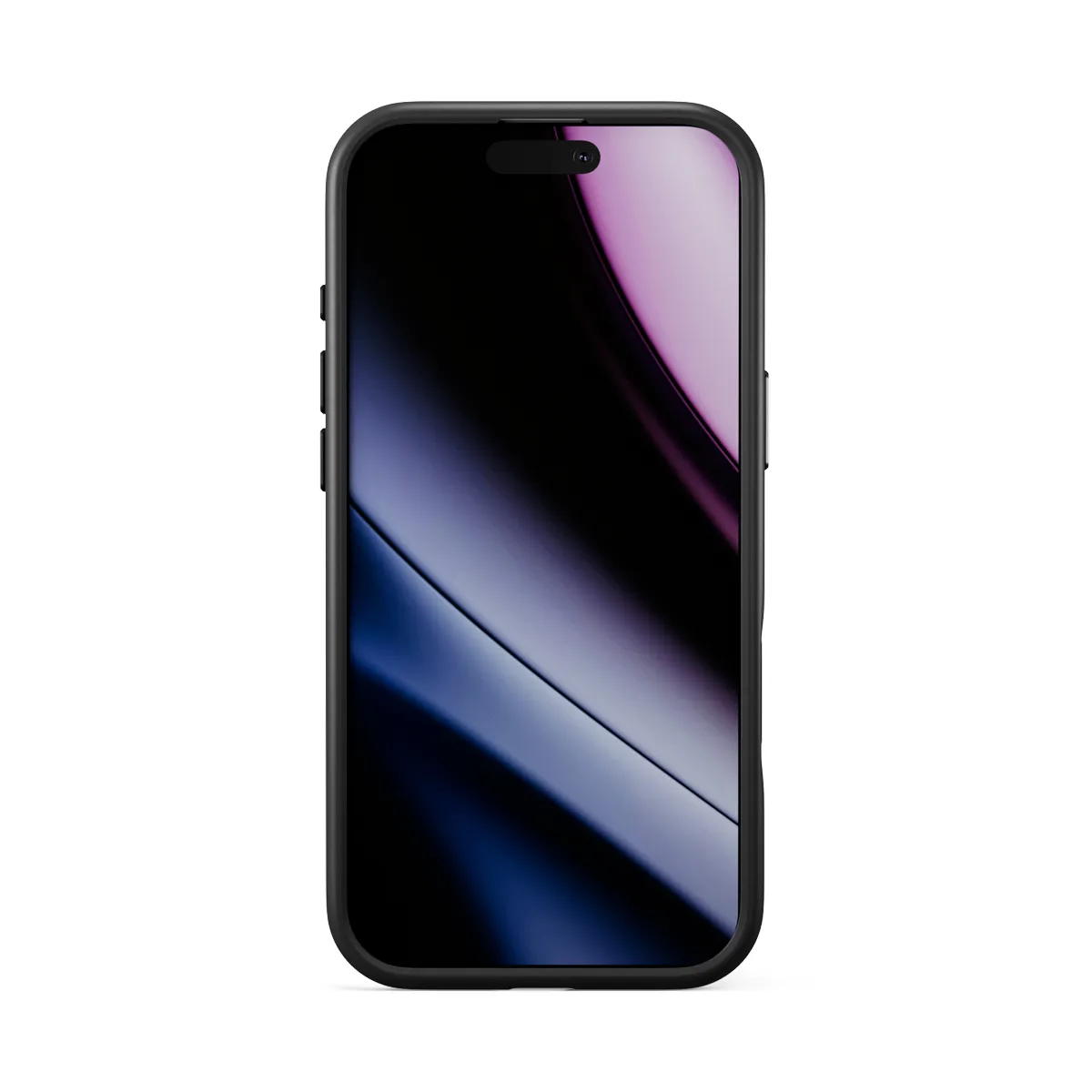 Epico Hero Pro Mag+ Case iPhone Air Qi2  &  MagSafe yhteensopiva, Läpinäkyvä musta