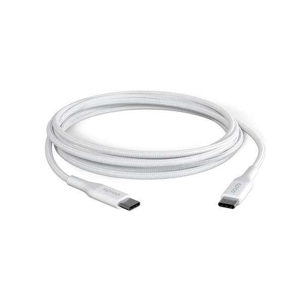 Epico 100W GaN Charger Bundle with 2m USB-C cable - white