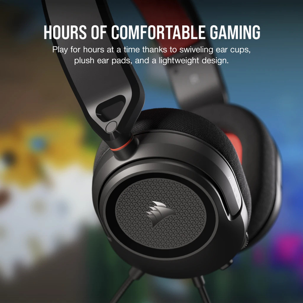 Corsair HS35 v2 Multiplatform - spelheadset, bl&aring;