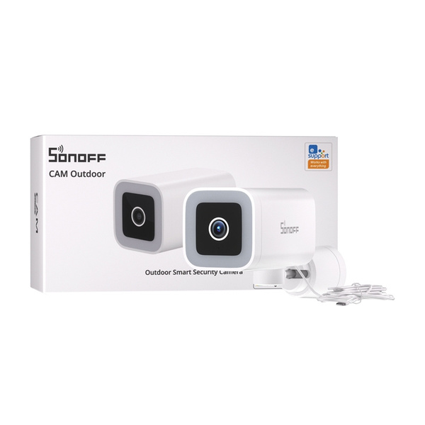 SONOFF CAM-B1P - 2K Outdoor Wi-Fi Smart Security Camera, White