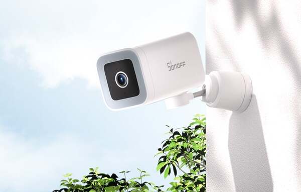 SONOFF CAM-B1P - 2K Outdoor Wi-Fi Smart Security Camera, White