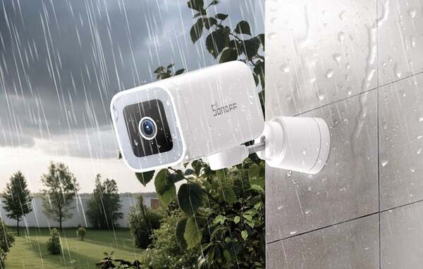 SONOFF CAM-B1P - 2K Outdoor Wi-Fi Smart Security Camera, White