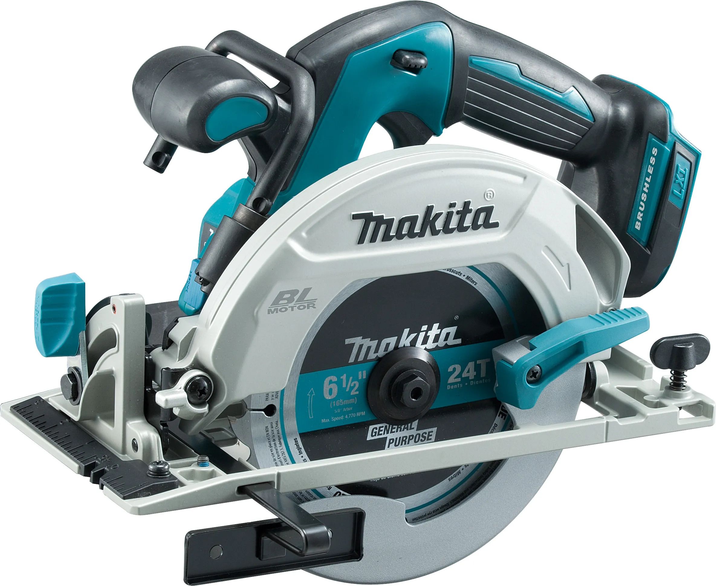 Makita, DHS680Z, 18 V, 165 mm Cordless Circular Saw