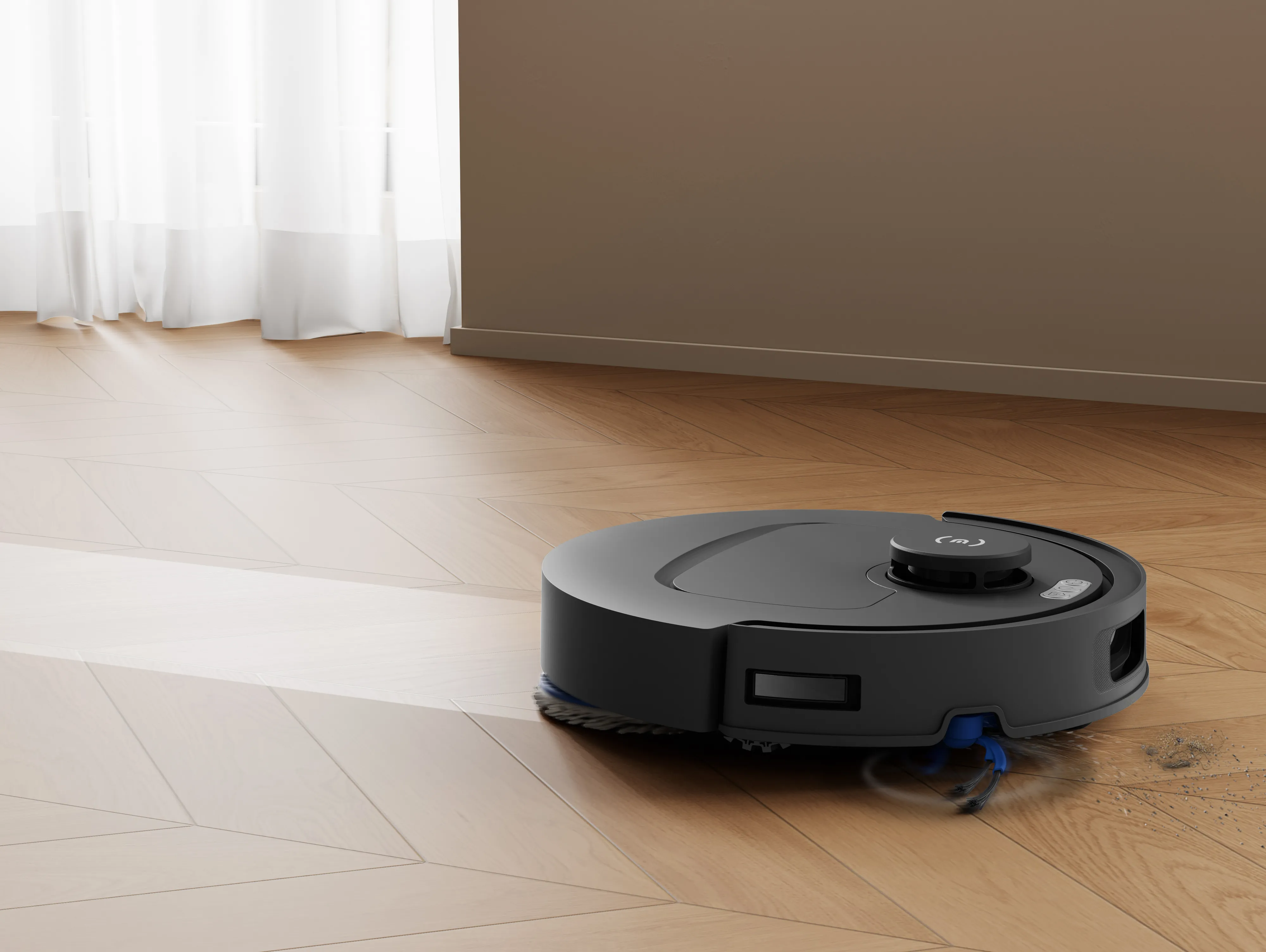 Ecovacs DEEBOT DLX88 0.26 L 35 W 5.2 Ah Robot vacuum cleaner, Black