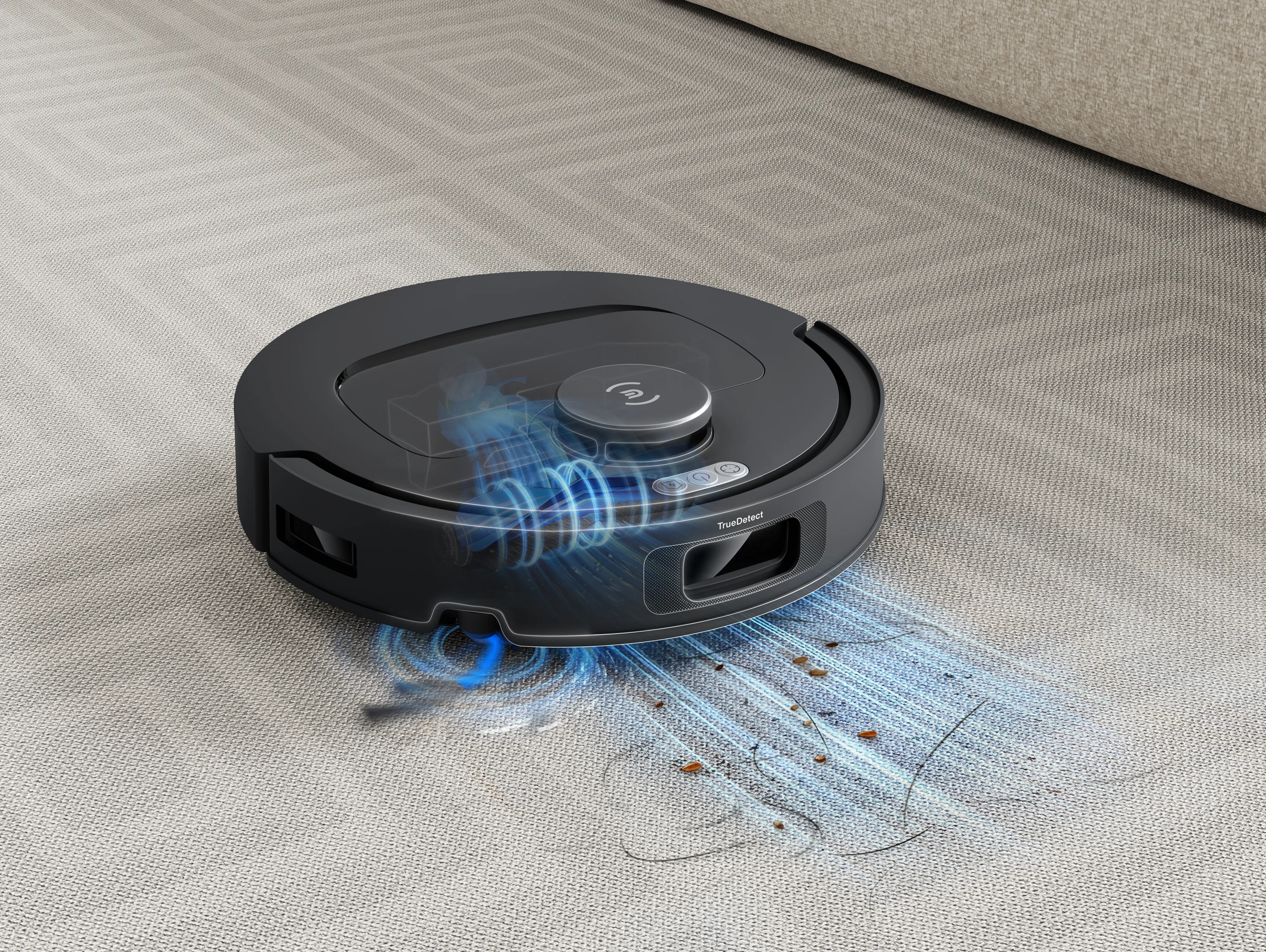 Ecovacs DEEBOT DLX88 0.26 L 35 W 5.2 Ah Robot vacuum cleaner, Black
