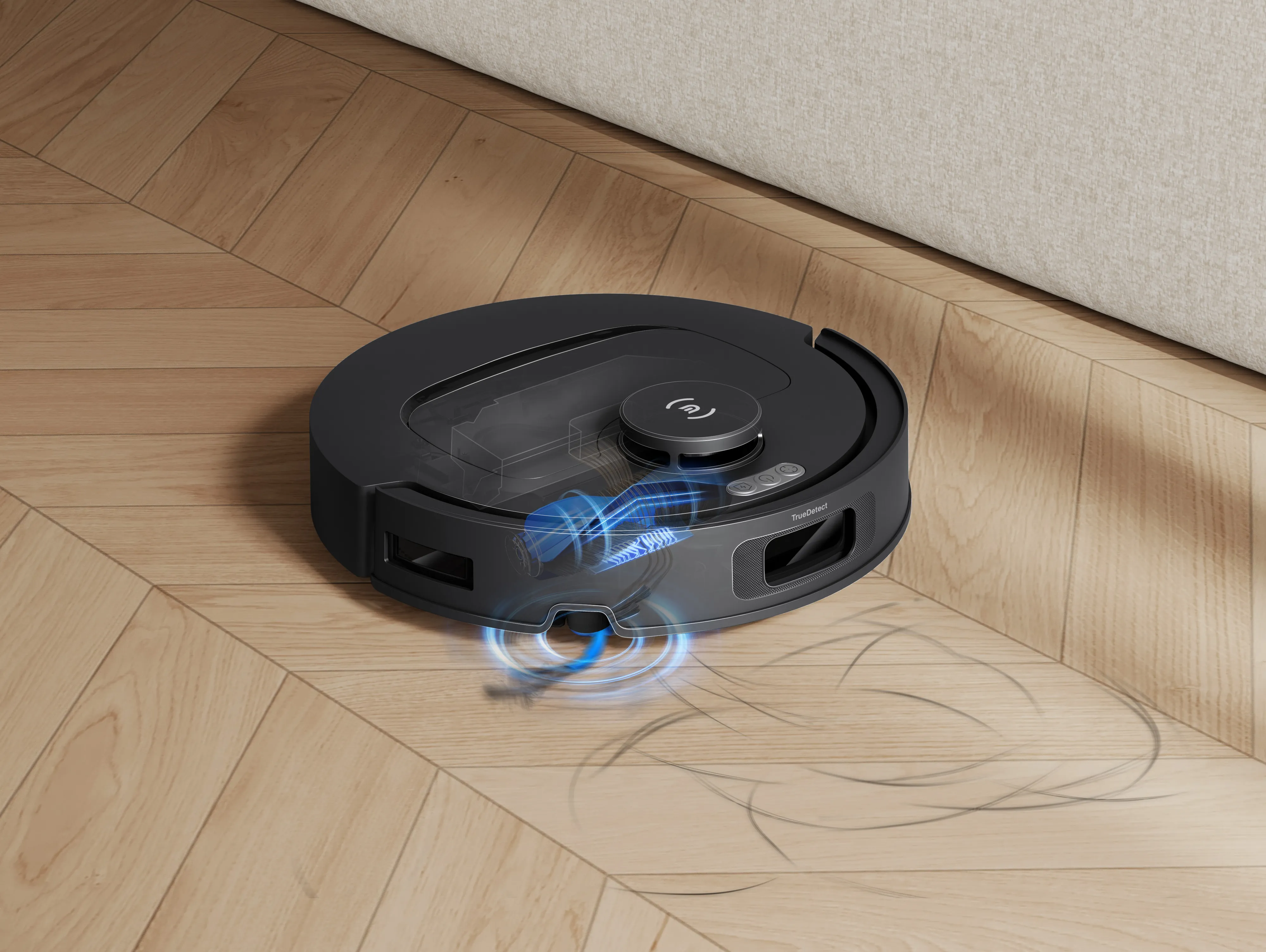 Ecovacs DEEBOT DLX88 0.26 L 35 W 5.2 Ah Robot vacuum cleaner, Black