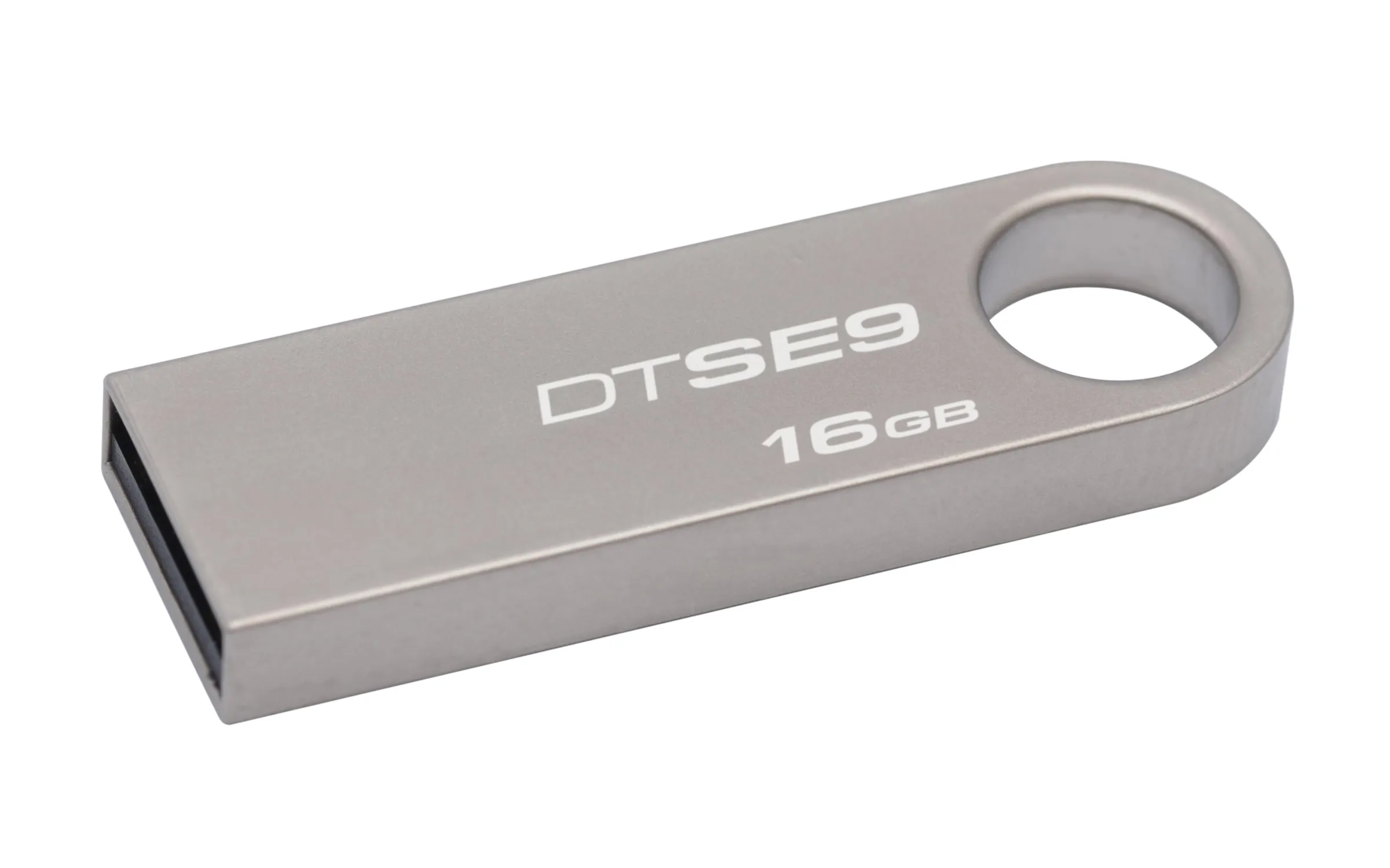 Kingston DataTraveler SE9 USB 2.0 16 Gt -muistitikku, hopea