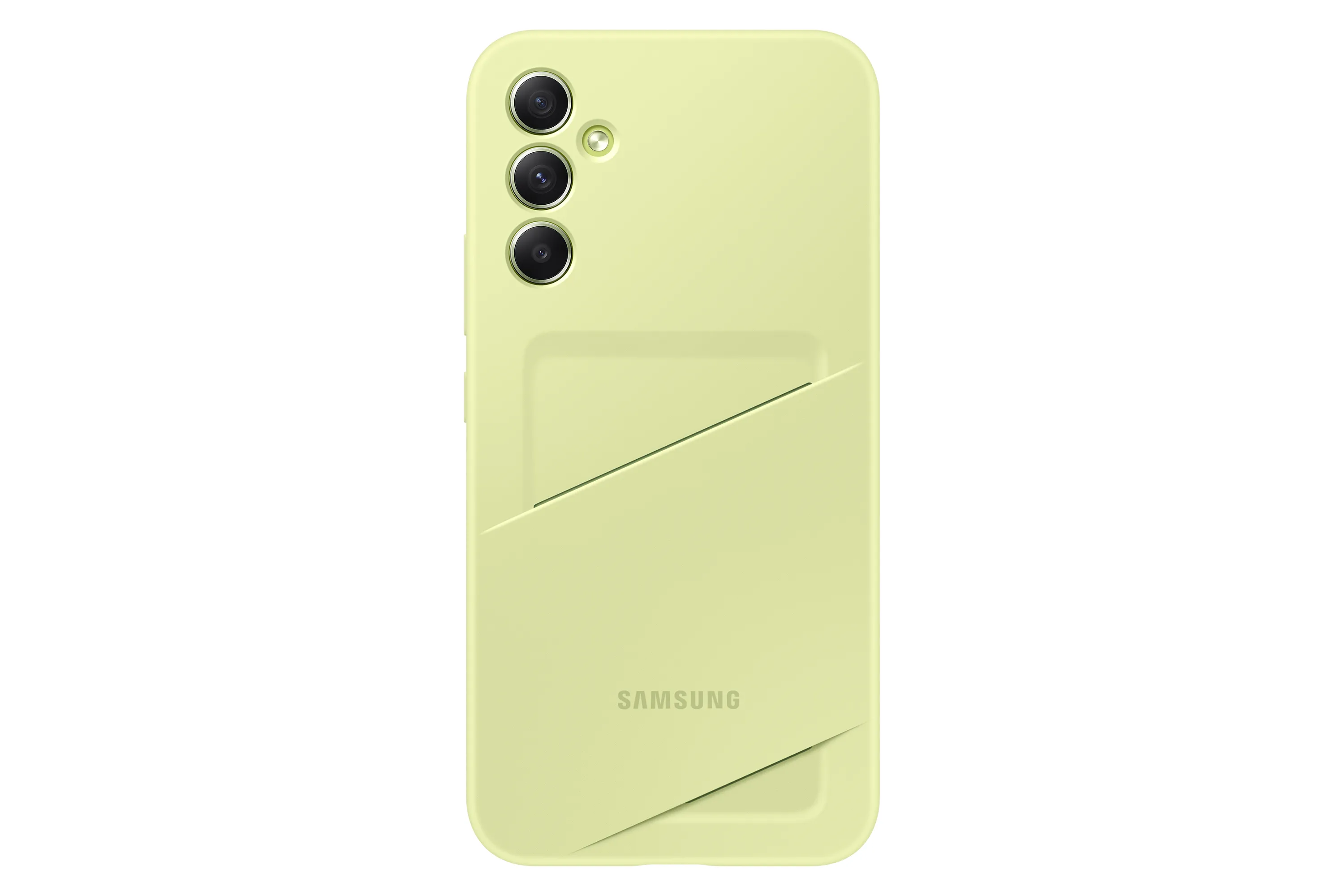 Samsung Galaxy A34 Card Slot Case - fodral, Lime