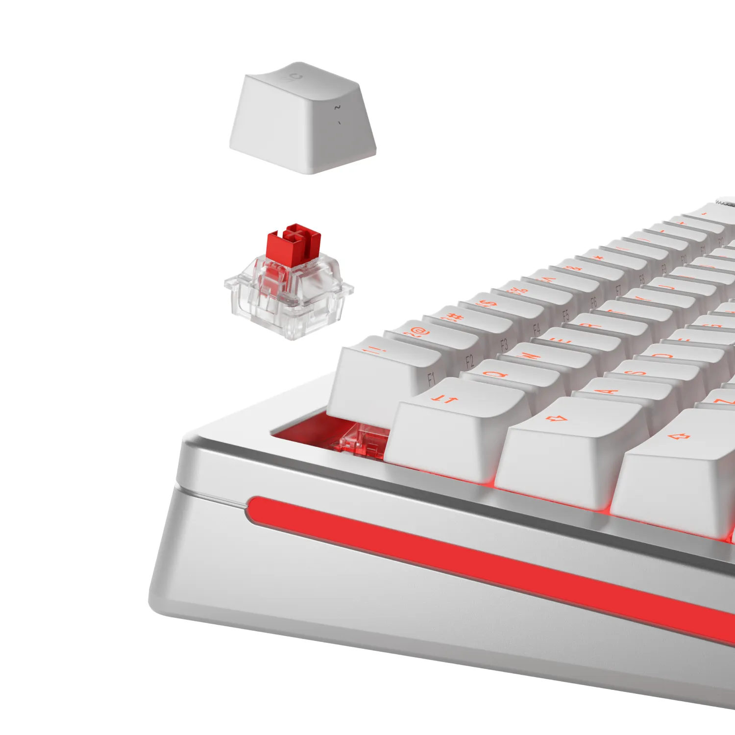 Glorious HE Switches (36pcs) - Fox - Lubed - [Linear] 45g