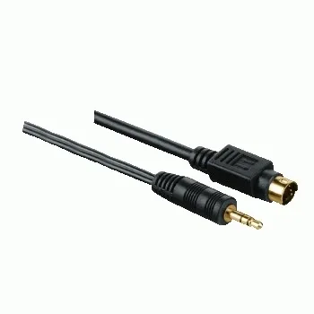Hama  S-Video (4-pin) + 3.5mm – SCART (21-pin) - adapter, Svart