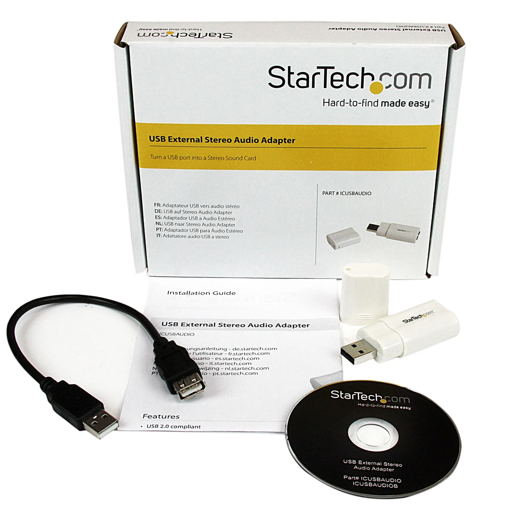 USB STEREO AUDIO ADAPTER