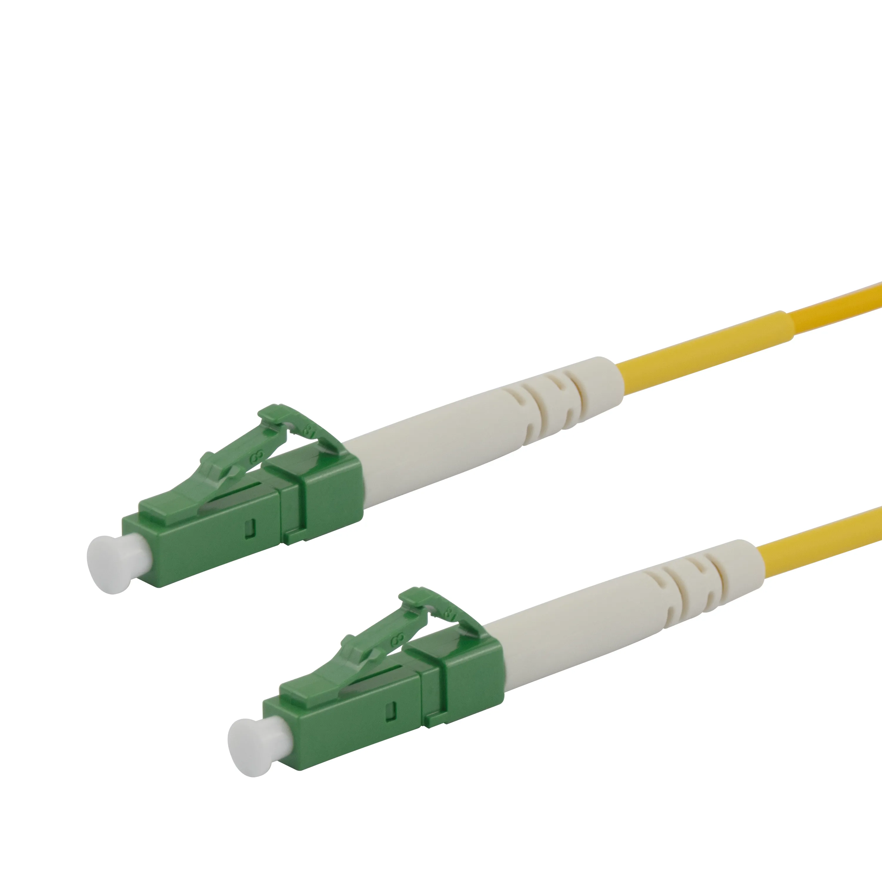Deltaco OS2 LSZH LC-LC 1m fiberkabel, gul
