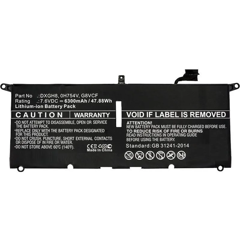 47.88Wh Dell Laptop Battery