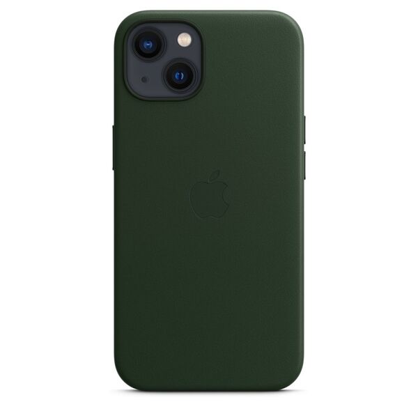 Apple iPhone 13, MagSafe -nahkakuori, Sequoia Green