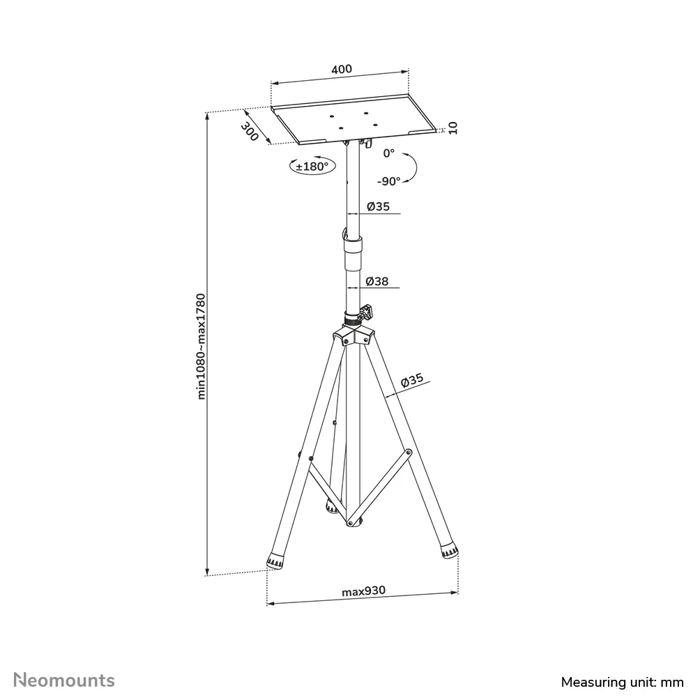 Flat Screen/Laptop Floor Stand