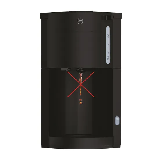 OBH Nordica Pro Aroma OP3038N0 10 cups Drip Coffee Maker with Thermal Carafe, Black