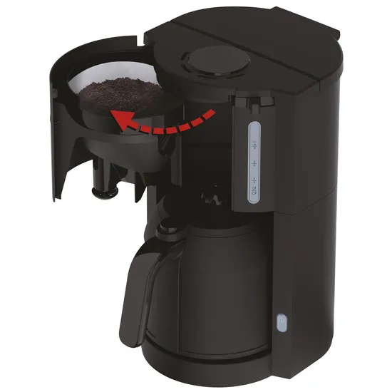 OBH Nordica Pro Aroma OP3038N0 10 cups Drip Coffee Maker with Thermal Carafe, Black