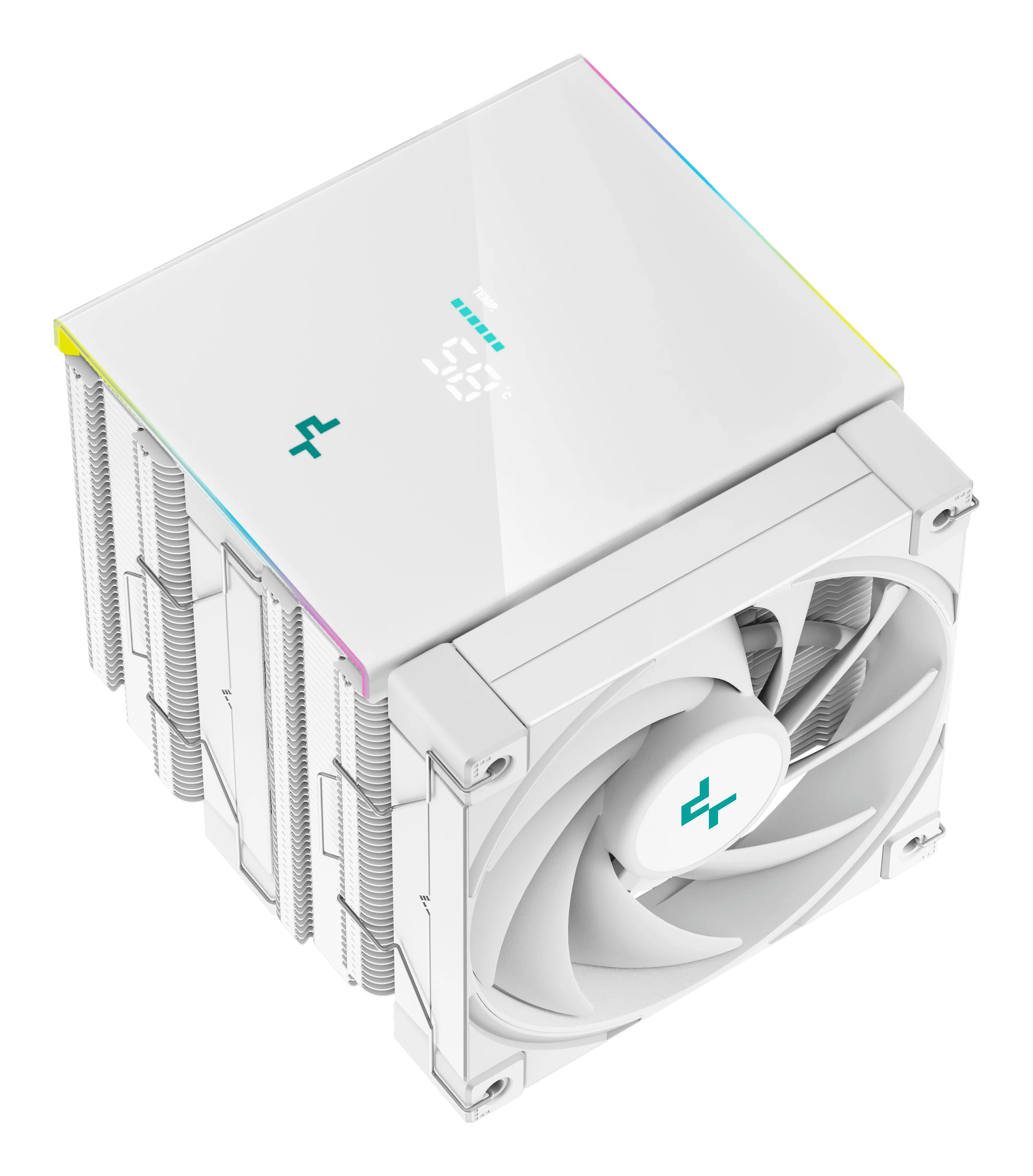 DeepCool AK620 Digital -prosessorijäähdytin, valkoinen