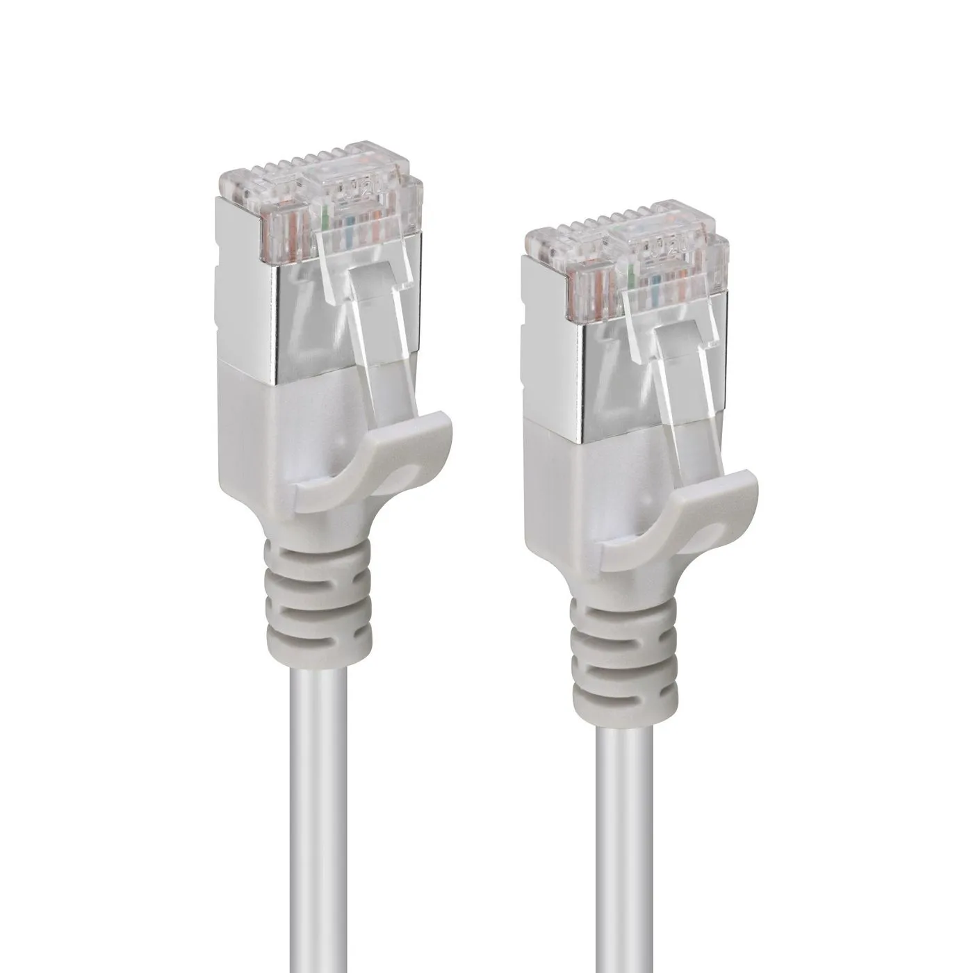 MicroConnect Cat6a U/FTP RJ45 0.5m Network Cable, Grey