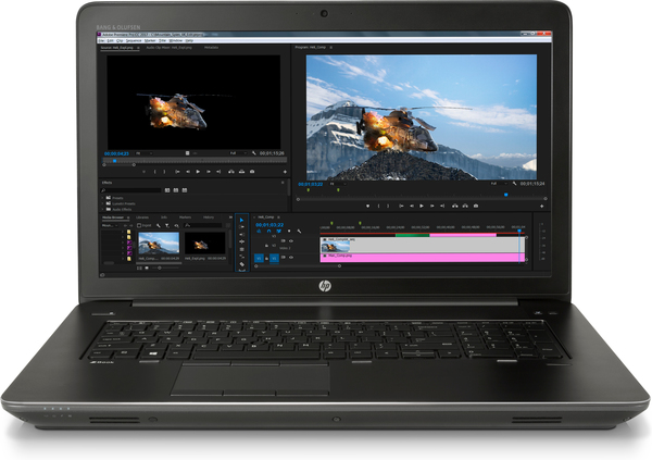 HP 17.3" ZBook 17 G4, 512 Gt, Win 10 Pro - kannettava