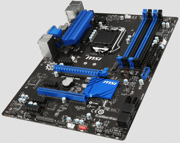MSI Z97 GUARD-PRO Intel LGA1150 ATX 4xDDR3 max 32GB 4xPCI-Ex1 1xPCI-Ex4 1xPCI-Ex16 DX11 D-SUB DVI Display Port 6xSATA3 Mainboard