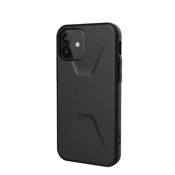 UAG Civilian, iPhone 12 / 12 Pro -suojakuori, Musta