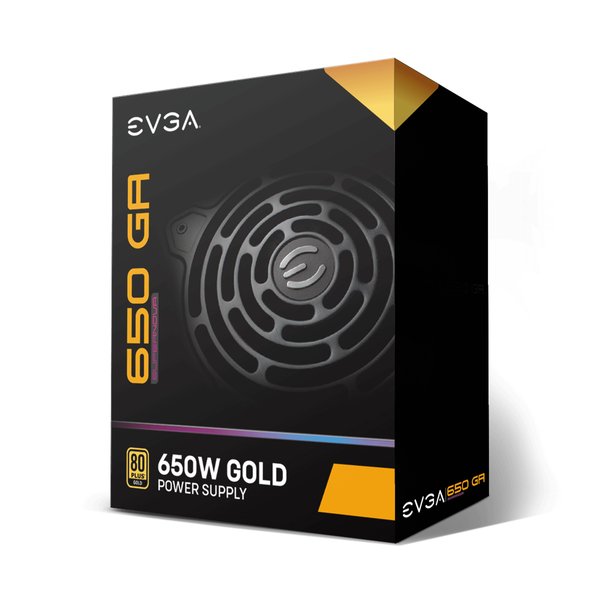EVGA SuperNova GA 650W - PSU, 80 Plus Gold