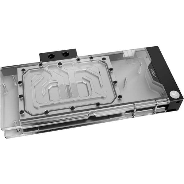 EKWB EK-Quantum Vector Trio RTX 4090 D-RGB ABP Set - nickel + acrylic, water cooling (nickel/transparent, incl. backplate)