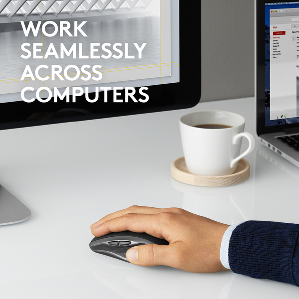 Logitech MX Anywhere 2S - tr&aring;dl&ouml;s mus, Grafit