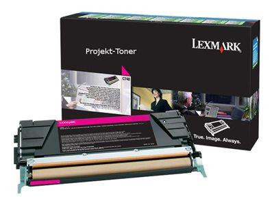 Lexmark C748H3MG High Yield lasertoner, magenta