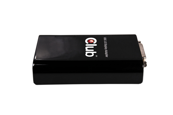 CLUB 3D USB 3.0 GFX TO DVI  Max resolution 2048x1152 DVI -I