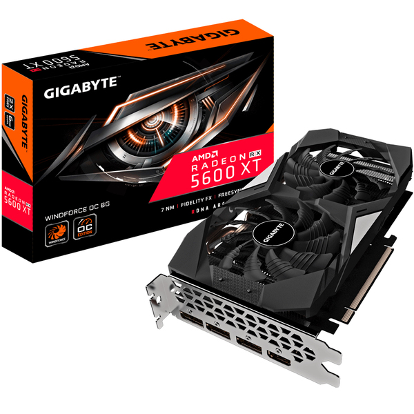 Gigabyte Radeon RX 5600 XT WindForce OC 6GB - Graphics card