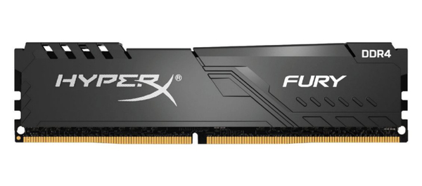 Kingston 16 GB (1 x 16 GB) HyperX Fury, DDR4 2400 MHz -muisti, musta