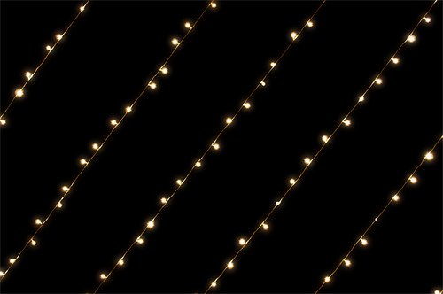NORDIC HOME LED curtain, for indoor/outdoor use, 90 x 90 cm