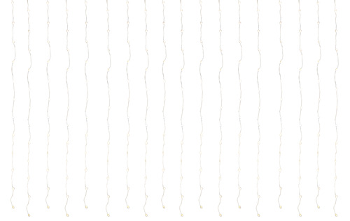 NORDIC HOME LED curtain, for indoor/outdoor use, 90 x 90 cm