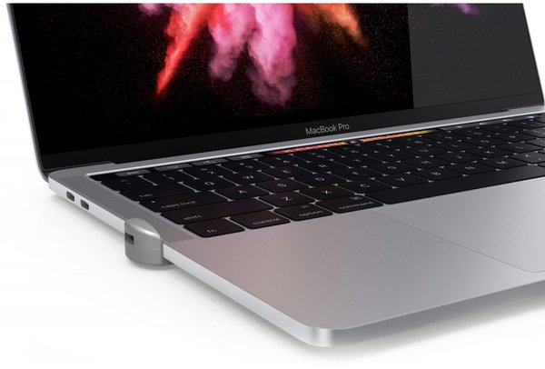 Maclocks The Ledge - J&auml;rjestelm&auml;n suojauspakkaus - hopea malleihin Apple MacBook Pro with Touch Bar