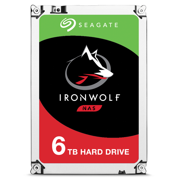 Seagate 6TB IronWolf, 3.5&quot;, SATA, 7200rpm, 128MB - HDD