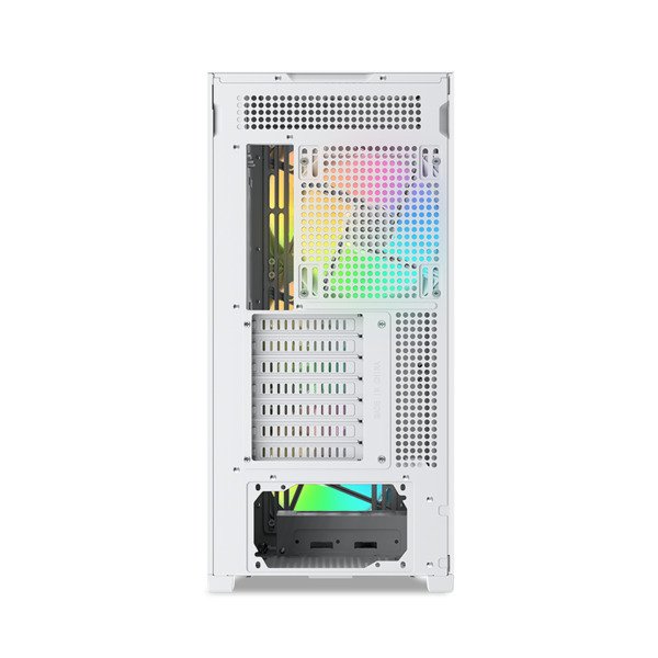 SAMA Z60 Midi-Tower Case with window and RGB lighting, White