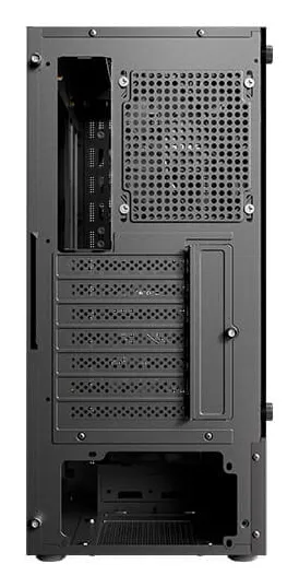 Antec AX27 RGB Elite Midi-Tower Case with window, Black